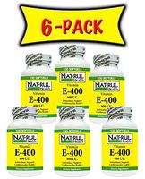 Nat-rul Health Vitamin E-400iu Syn.100 Softgels - 6 Pack