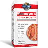 Garden of Life Joint Support Supplement - Wobenzym N Systemic Enzymes, 800 Tablets