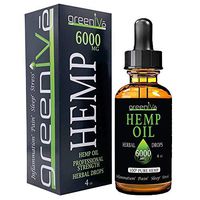 GreenIVe - Hemp Extract - Premium Quality Hemp Plant Extract - USA farmed and Bottled - Exclusively on Amazon (4 Ounce 6,000mg, Natural)