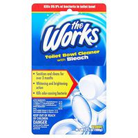 The Works Bleach Automatic Toilet Bowl Cleaner 3.5 oz