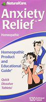 NaturalCare Homeopathic Anxiety Relief , 120 Sublingual Tablets