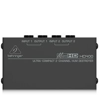 Behringer MicroHD HD400 Ultra-Compact 2-Channel Hum Destroyer
