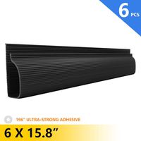 J Channel Cable Raceway with 5M Adhesive - Computer Desk Cable Management System - TV Cable Concealer and Cable Hider - 95" Desk Cord Organizer - Under Table Cord Cover Management for Office, Home