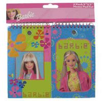 Pink Peace Barbie Spiral Notepad Pack (2 Pack)
