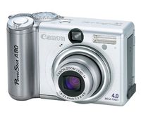 Canon PowerShot A80 4MP Digital Camera w/ 3x Optical Zoom