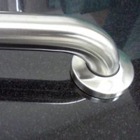 Gripp Grab Bar Finish: Brushed Stainless, Size: 3" H x 27" W x 3" D