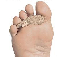 Prop'R Toe Felt Cushion for Bent Toe Pain Relief - Left Foot- XL