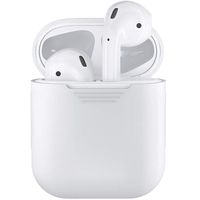 XYanXXX Shockproof Soft Silicone Protector Case Cover Shield for Apple AirPods Earphones Transparent
