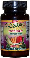 Good Night Sleep Aid Supplement Plus L-Trypophan, Melatonin and Valerian