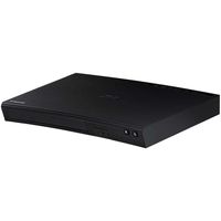 Samsung BD-J5700 - Wi-Fi Blu-ray Disc Player Plus Hook-Up Bundle - Bundle Includes Blu-ray Player 2 x 6 ft High Speed 3D Ready 120hz Ready 1080p HDMI Cables