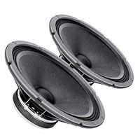 Pair Faital PRO 10FE200 10" Woofer Midrange Open Baffle Speaker 4 ohm 300W 96dB