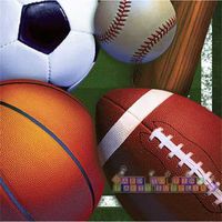 All Star Sports Beverage Napkins