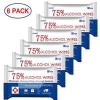 Hand Wipes for Family Cleaning (6 Packs,60 Wipes)