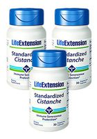 Life Extension Standardized Cistanche, 30 Vegetarian Capsules - 3-Pak