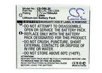XPS Replacement Battery Compatible with SANYO Xacti DMX-C1 Xacti DMX-C4(D) Xacti DMX-C4(L) Xacti DMX-C4(N) Xacti DMX-C40(S) Xacti DMX-C5(S) Xacti DMX-C5(T) Xacti DMX-C5(W)