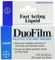 Duofilm Liquid Salicylic Acid Wart Remover - 1/3 Oz (Pack of 2)