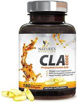 CLA Supplements 2000 - Extra Strength - Made in USA - Natural Weight & Lean Muscle Mass Support - Conjugated Linoleic Acid from Safflower Oil - Non-Stimulating, Non-GMO - 180 Softgels