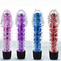 JYJY Portable G-S Body Hand Neck Foot Electric Mássáⓖe Crystal Waterproof Powerful Personal Handheld Rechargeable Vííbrátór for Women-Random Color