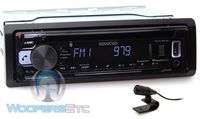 Kenwood KDC-BT21 in-Dash 1-DIN CD/MP3 Car Stereo Receiver with Bluetooth and Front USB Input (Renewed)