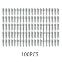 J6Mall Car Tires Studs Screw Snow Spikes Wheel Tyres Snow Chains Studs for Car Vehicle Truck Motorcycle Tires Winter Universal 4 * 12mm 2 CN -