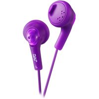 JVC HAF160V Gumy Ear Bud Headphone, Violet