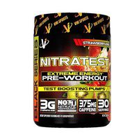 VMI NITRATEST Extreme Energy Preworkout Test Boosting Pumps 375MG Caffeine (Strawberry Kiwi)