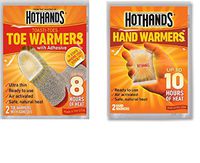 HotHands Hand + Toe Warmers (Combo 240 Toes + 240 Hand Warmrs)