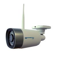 Microseven 5MP UltraHD 2560x1920 [WiFi+PoE] 2 Two-Way Audio,Built-in Amplified Mic &Speaker,Alexa,SD Slot,Outdoor Security IP Camera,Day&Night,H.265 Human Detecttion, FTP,Cloud,Web GUI,Apps,VMS,ONVIF