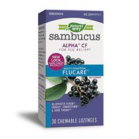 Natures Way Sambucus Flucare Lozenges, 30 Count (Packaging May Vary)
