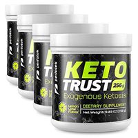 4 Pack Perfotek Keto Powder - Instant Ketosis - Exogenous Ketones Weight Loss Supplements with BHB and Electrolytes for Ketogenic Diet - Lemon Lime