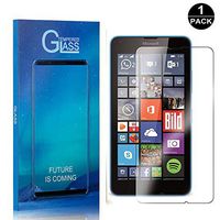 Tempered Glass Screen Protector Compatible with Microsoft Lumia 640, UNEXTATI Premium Scratch Resistant Screen Protector, HD Clear Tempered Glass Film for Microsoft Lumia 640, 1 Pack