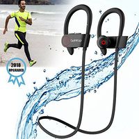 Running Headphones, Best Sports Wireless Bluetooth Earbuds Mic IPX7 Waterproof Sweatproof Workout Noise Cancelling HD Stereo in Ear Gym 8 Hour Battery Headsets Man Women (2018 Upgraded)