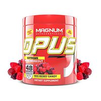 Magnum Nutraceuticals Stimulant-Free Opus Intra-Workout Powder (48 Servings, Red Berry)