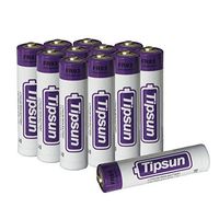 AAA Lithium Batteries, Double A Battery Longer Lasting Energy, 1100mAh Lithium Cells 12 Pack