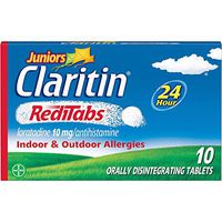 CLARITIN 24 Hour Non-Drowsy RediTabs Allergy Relief Orally Disintegrating Tablets 10 ea