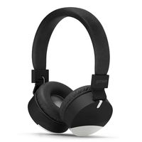 gorsun Wireless Kids Headphones with Microphone, Children's Wireless Bluetooth Headphones, Foldable Bluetooth Stereo Over-Ear Kids headsets-Black