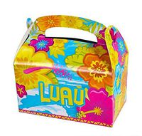 Rhode Island Novelty Luau Party Boxes Box Treat Favor Box One Dozen Boxes