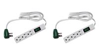 GoGreen Power GG-13002MS 3 Outlet Power Strip (Twо Pаck)