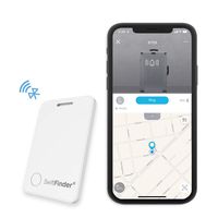 Bluetooth Tracker,SwiftFinder Item Locator Phone Finder Smart Luggage Tag Anti-Lost Alarm 5 Years Lasting Batteries for Luggage/Bag/Keys/Backpack/Phone