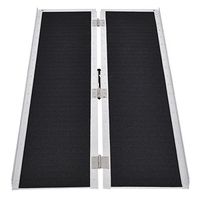 5' Portable Aluminum Non-skid Wheelchair Ramp