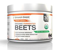 Plant-Based Organic Beet Root Powder - Natural Nitric Oxide Supplement - Improve Blood Flow, Circulation, Cardiovascular Endurance, Energy and Stamina - No Added Sugar