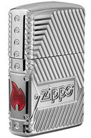 Zippo Bolts Design Pocket Lighter