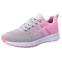 Women Sports Shoes, Neartime Fashion Running Lightweight Gym Sneakers Casual Shallow Mesh Yoga Lace-Up Sports Shoes
