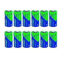 123A CR123A DL123A CR17345 3 Volt 1500mAh Li-MnO2 Battery,12 PC