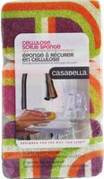 Casabella Scrubby Sponges Coral 3 pack