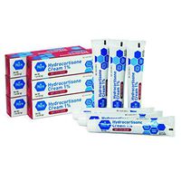 Medpride Hydrocortisone Cream 1%| 1 Oz Tube, Pack of 6| Anti-Itch Topical Ointment for Redness, Swelling, Itching, Rash & Dermatitis, Bug/Mosquito Bites, Eczema, Hemorrhoids & More| First Aid Home ES