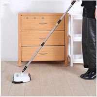 Spinning Cordless Push-Power Broom 360 Degree Rotating Cleaning Sweeper Tool, 3 in 1, Lightweight, Non-Electric, Safe, Easy To Use