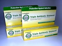 Dr. Sheffields Triple Antibiotic Ointment Bundle of TWO .33 Oz Tubes