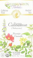 CELEBRATION HERBALS Cinnamon Korintje Tea Organic 24 Bag, 0.02 Pound
