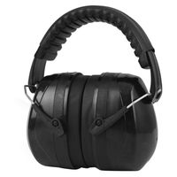 LAIABOR Soundproof Earmuffs Anti-Noise Headphones Headset Sleep Learning Mute Industrial Earmuffs Industrial Protective Headphones,Black
